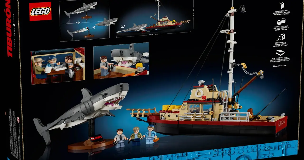 LEGO Jaws: The Epic Block-Built Tribute to a Cinematic Legend LEGO Jaws: The Epic Block-Built Tribute to a Cinematic Legend