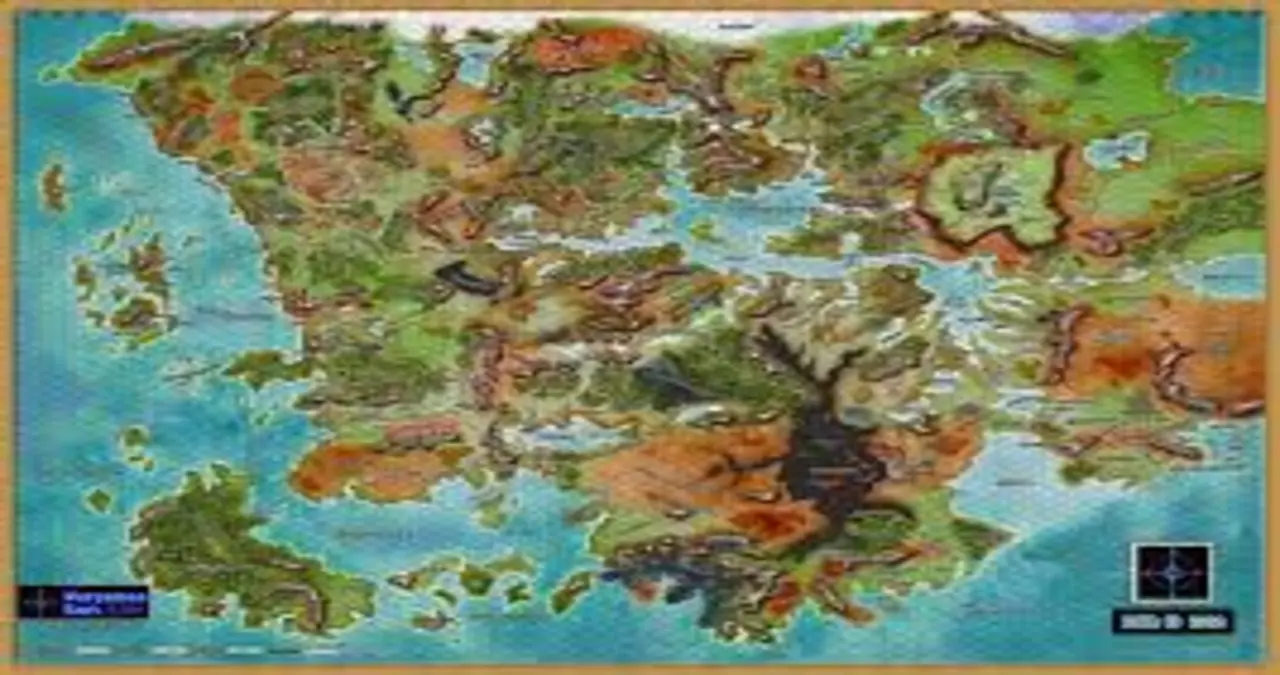 Faerûn Map: Discovering the World of Faerûn: A Complete Exploration of the Faerûn Map